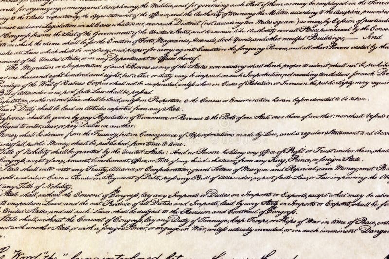 Constitution of United States America history written writing cursive script message of American document is historical school children and classroom learning background font type. Constitution of United States America history written writing cursive script message of American document is historical school children and classroom learning background font type.