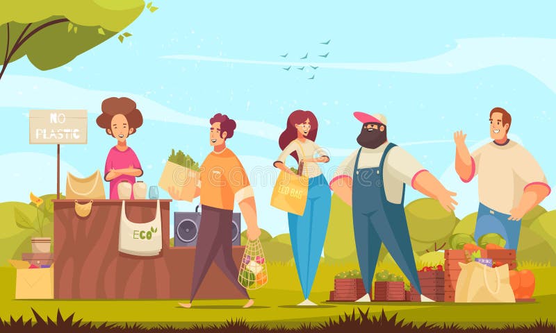 Kontekst rynku zużytych odpadów ilustracji