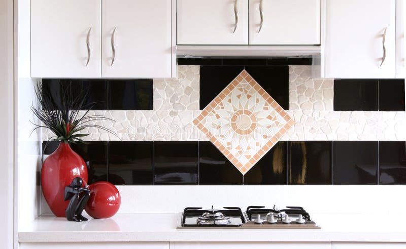 Kitchen in show home. Kitchen in show home