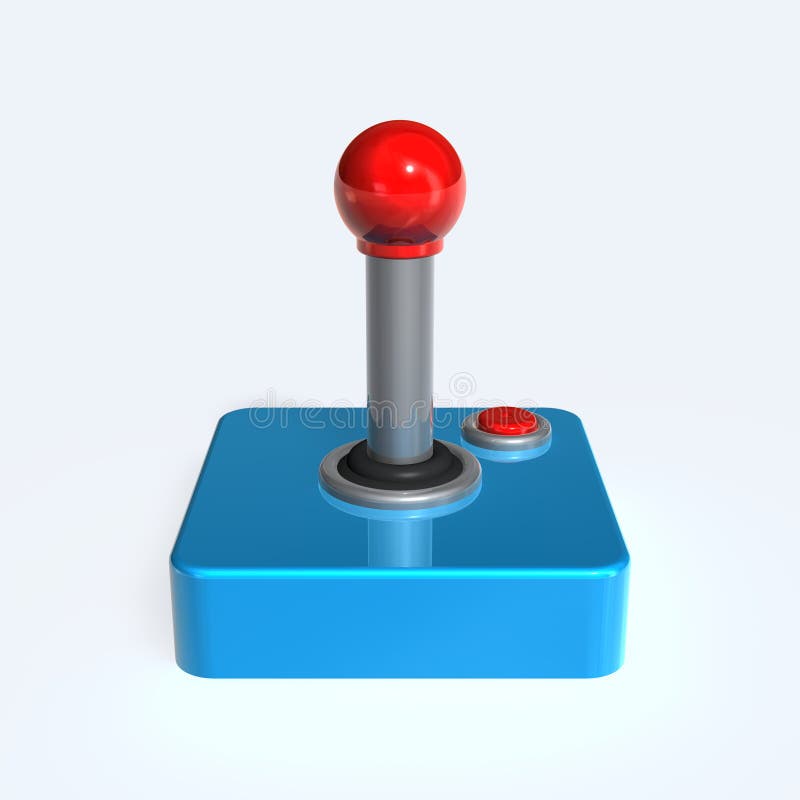 Kontroler gra ilustracji