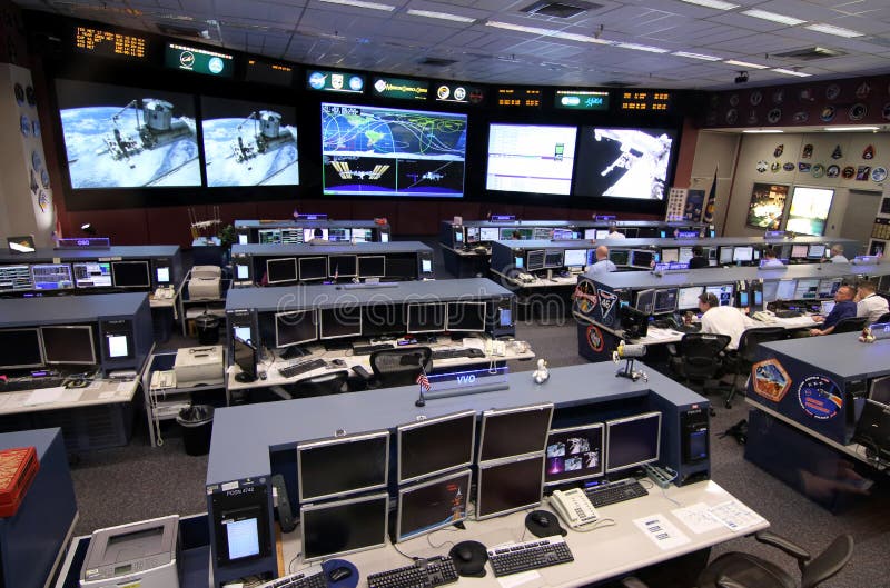 Kontrollstations-Mitte der internationalen Weltraumstation