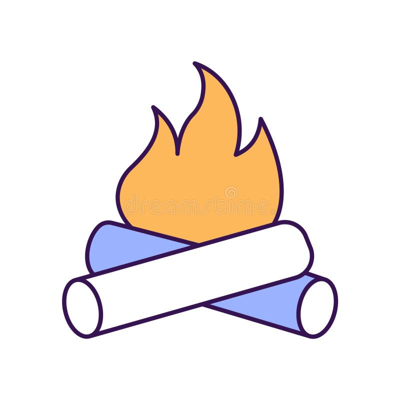 Kontur med färgfyllningsvektor som lätt kan redigera eller ändra. royaltyfri illustrationer