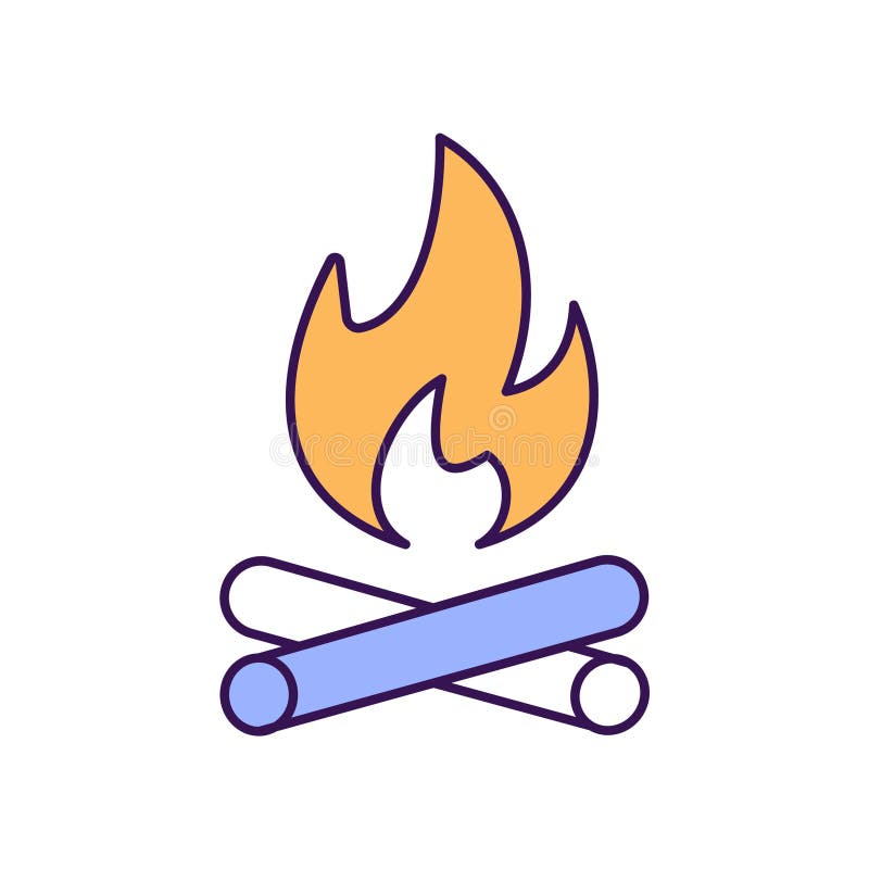 Kontur med färgfyllningsvektor som lätt kan redigera eller ändra. royaltyfri illustrationer