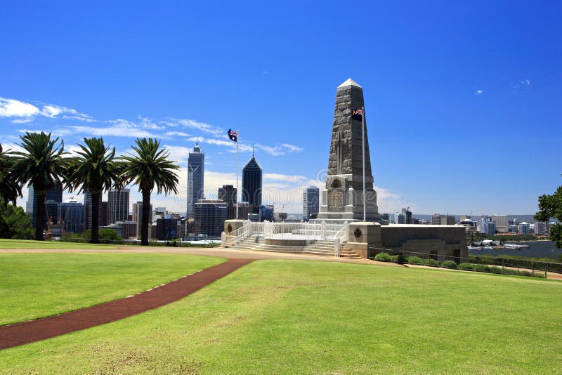 Konungar parkerar, Perth, västra Australien arkivfoto Konungar parkerar, Perth, västra Australien arkivfoto