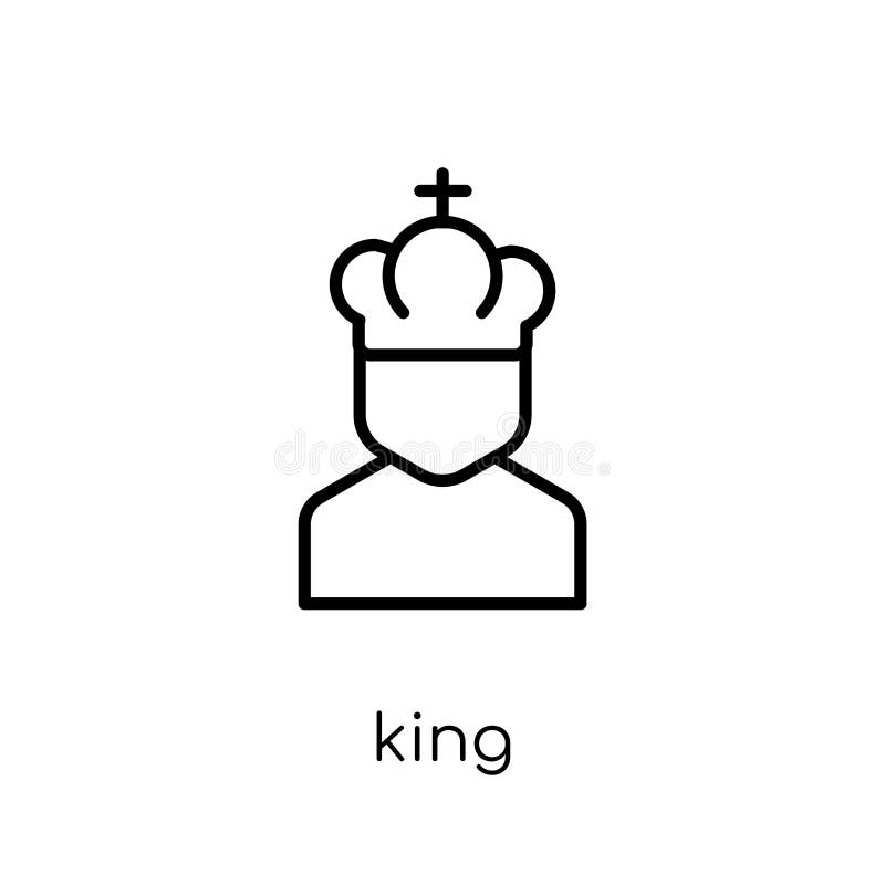 Konungsymbol royaltyfri illustrationer Konungsymbol royaltyfri illustrationer