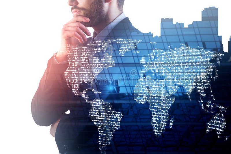 Konzept des globalen Geschäfts stockfoto Konzept des globalen Geschäfts stockfoto