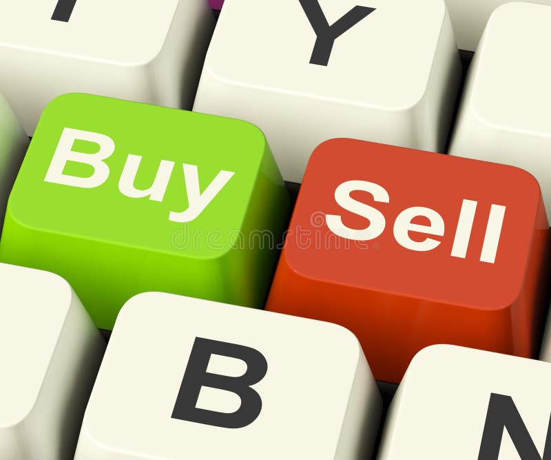 Koop en verkoop Sleutels die Bedrijfshandel of Voorraden online vertegenwoordigen royalty-vrije stock afbeelding Koop en verkoop Sleutels die Bedrijfshandel of Voorraden online vertegenwoordigen royalty-vrije stock afbeelding