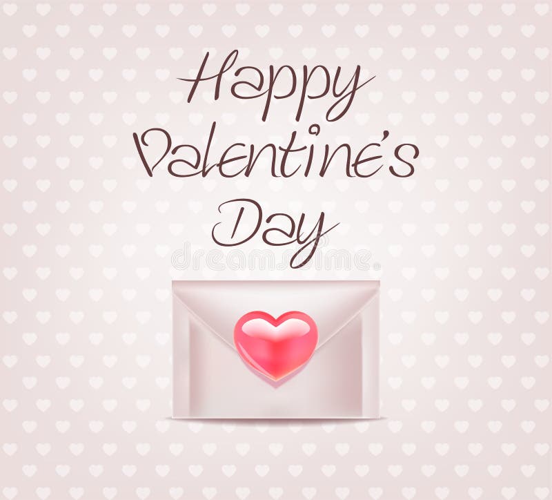 Koperta z sercem obszyty dzień serc ilustraci s dwa valentine wektor Miłość druk ilustracji Koperta z sercem obszyty dzień serc ilustraci s dwa valentine wektor Miłość druk ilustracji
