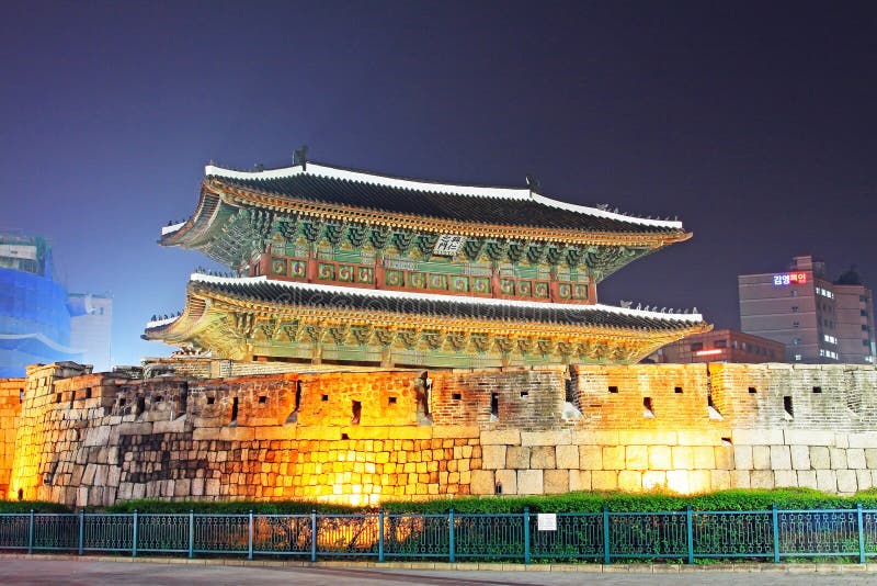 Korea Seoul Heunginjimun Gate Stock Photo Image of south, dynasty