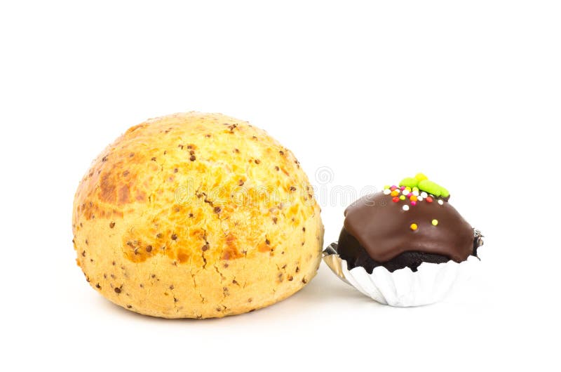 Korean Bread Chocolate Ball Stock Photos Free & RoyaltyFree Stock