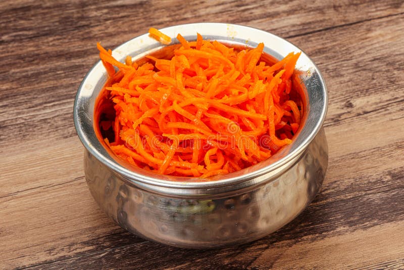Korean carrot in the bowl stock image. Image of korean 186269019