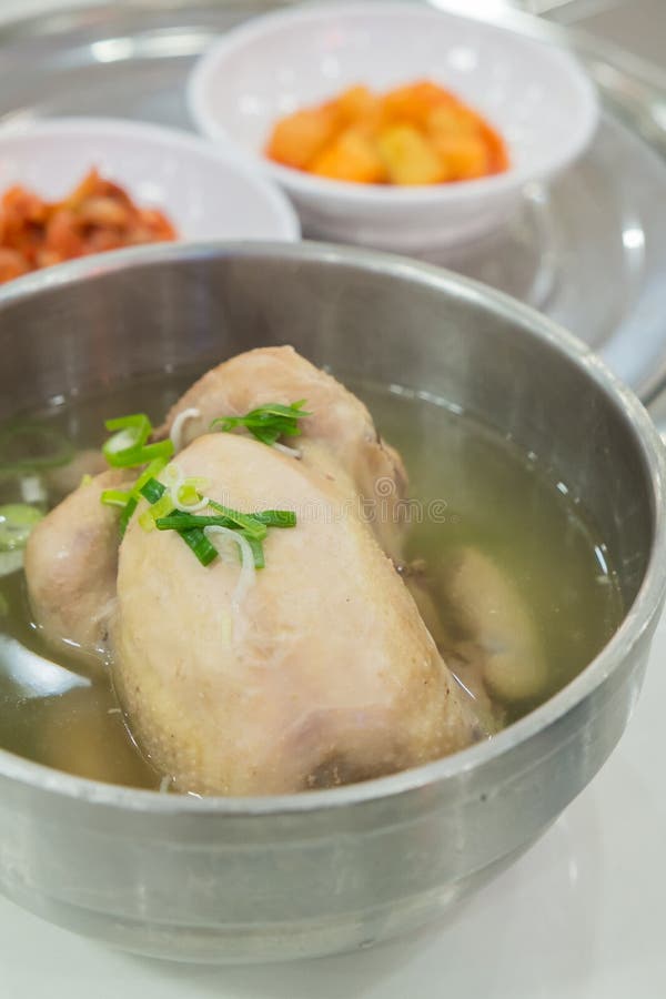 Ginseng chicken soup stock photo. Image of ginseng, nutrition 34075564