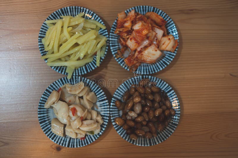 Korean Side Dish at the Table Stock Image Image of dish, korean