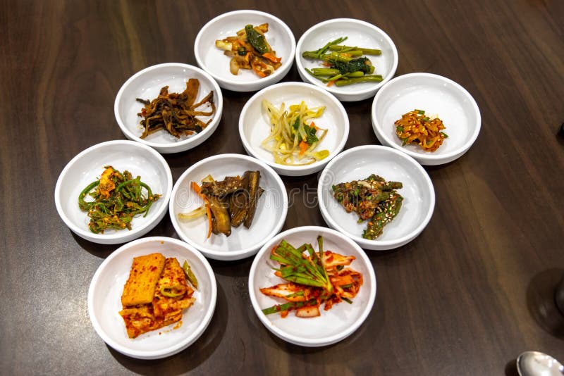 Korean style side dish stock image. Image of side, dish - 145540335