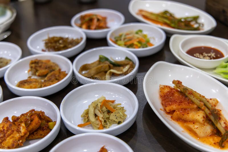 Korean style side dishes stock photo. Image of side 149583298