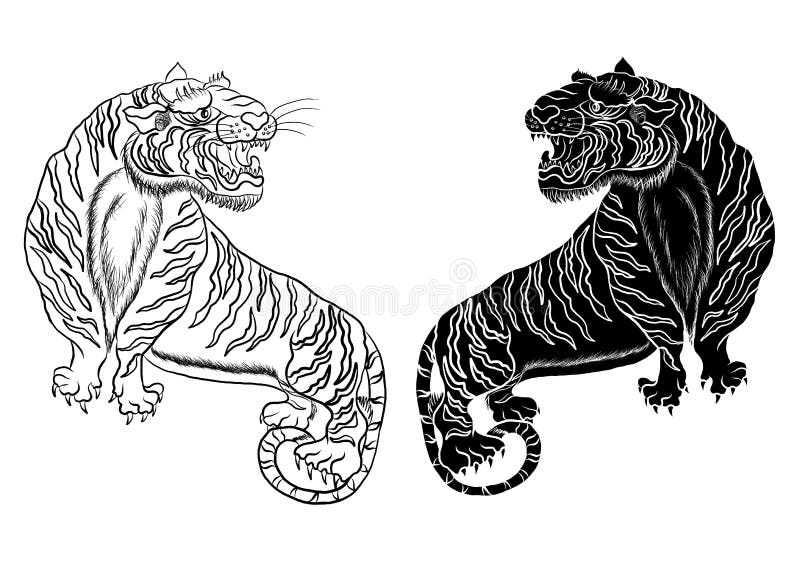 Aggregate 80+ traditional korean tiger tattoo latest - in.eteachers