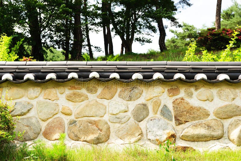 Korean traditional wall