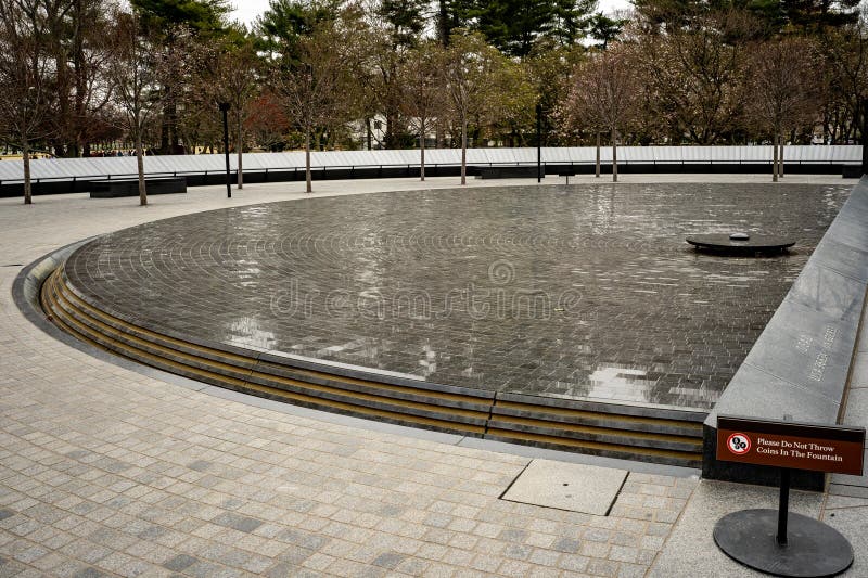 Korean War Veterans Memorialâ€™s Pool of Remembrance. a Shallow Pool 30 ...