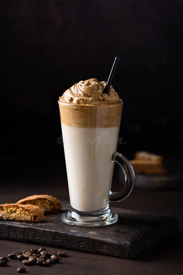 Korean Whipped Coffee Dalgona Stock Image Image of caffeine, whipped 179938749