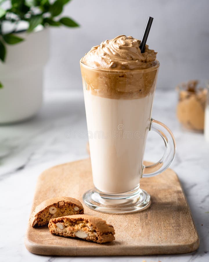 Korean Whipped Coffee Dalgona Stock Image Image of latte, dalgona 179938875