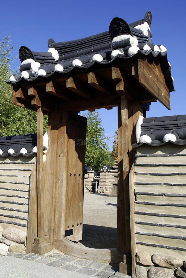 Koreanischer Garten In Berlin Deutschland Redaktionelles