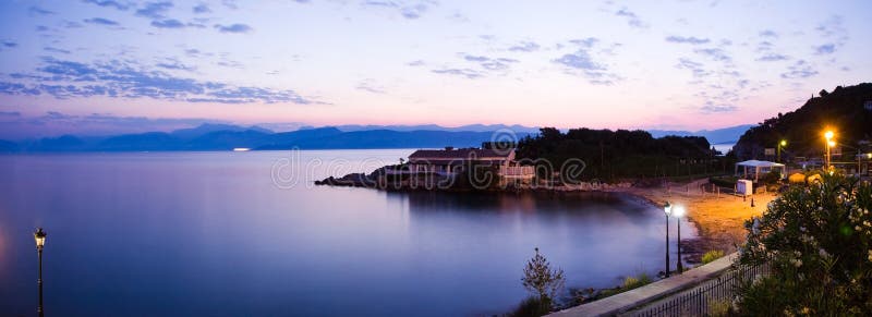 Korfu-Landschaft lizenzfreies stockbild Korfu-Landschaft lizenzfreies stockbild