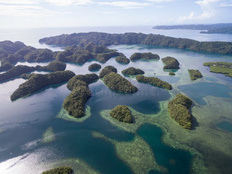 Koror Island in Palau. Archipelago, part of Micronesia Region