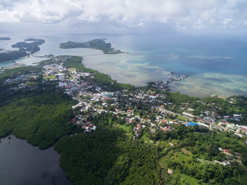 Koror Island in Palau. Archipelago, part of Micronesia Region