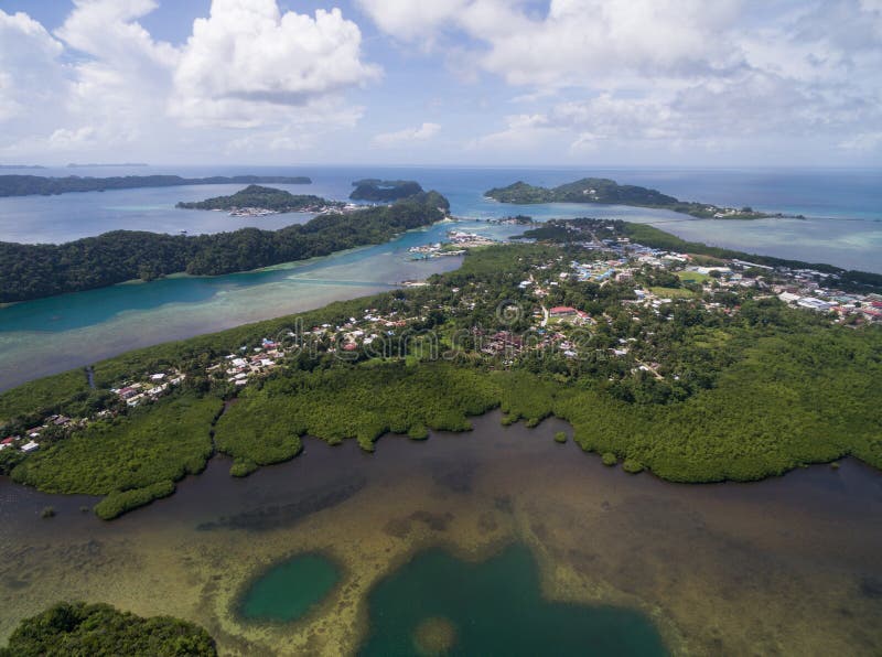 Koror Island in Palau. Archipelago, part of Micronesia Region