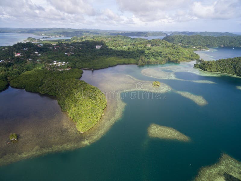 Koror Island in Palau. Archipelago, part of Micronesia Region