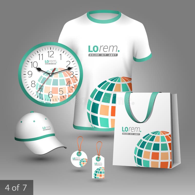 Korporacyjnej tożsamości szablon i promocyjni prezenty ilustracja wektor Korporacyjnej tożsamości szablon i promocyjni prezenty ilustracja wektor