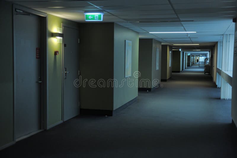 Korridorer i hotellet arkivfoto Korridorer i hotellet arkivfoto