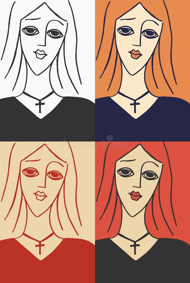 Korsflicka vektor illustrationer Korsflicka vektor illustrationer