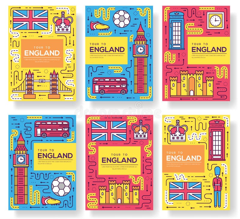 Kort för England vektorbroschyr gör linjen uppsättning tunnare Landsloppmall av flyear, tidskrifter, affischer, bokomslag, baner stock illustrationer Kort för England vektorbroschyr gör linjen uppsättning tunnare Landsloppmall av flyear, tidskrifter, affischer, bokomslag, baner stock illustrationer