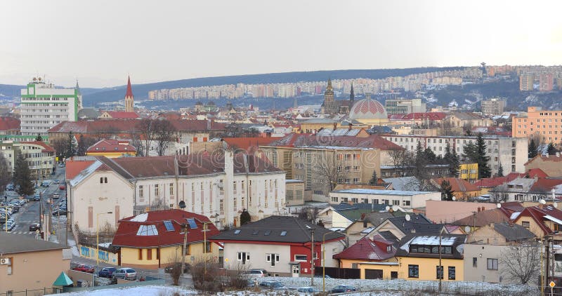 Panoráma města Košice