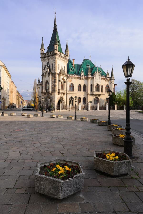 Download Kosice, Jakabov pałac - zdjęcie stock editorial. Obraz złożonej z mathias - 57673583