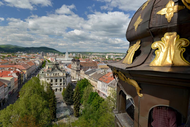 Košice pohled shora