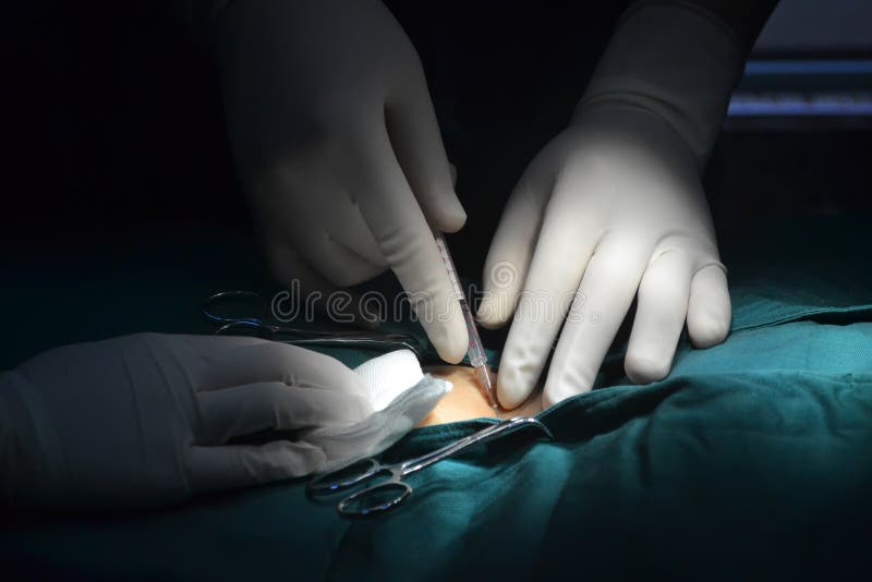 Kosmetische chirurgie stock afbeelding Kosmetische chirurgie stock afbeelding