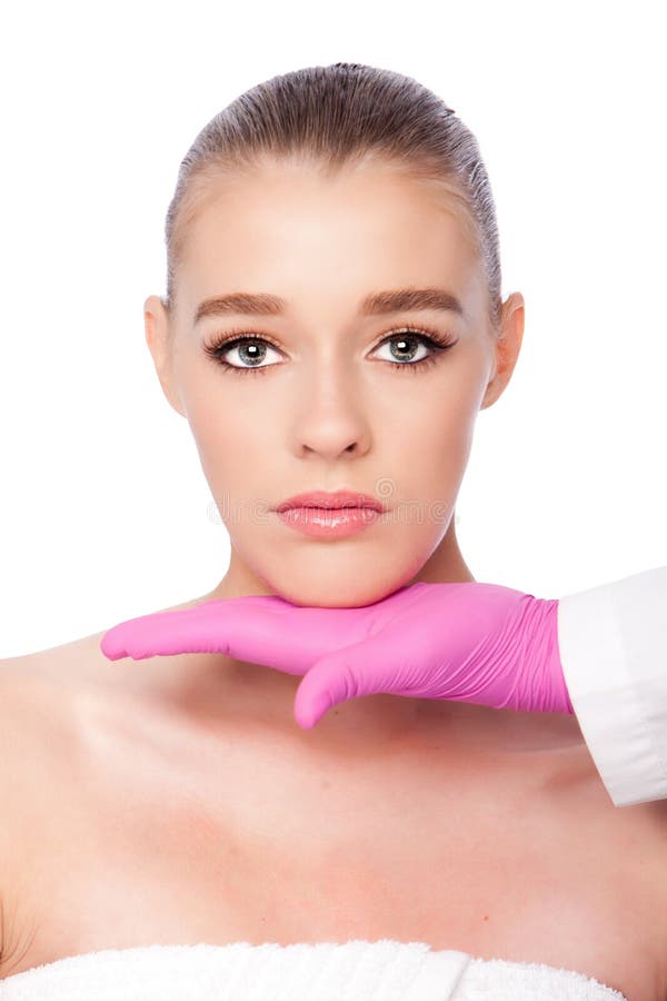 Kosmetyczny skincare zdroju piękna traktowanie obraz stock Kosmetyczny skincare zdroju piękna traktowanie obraz stock