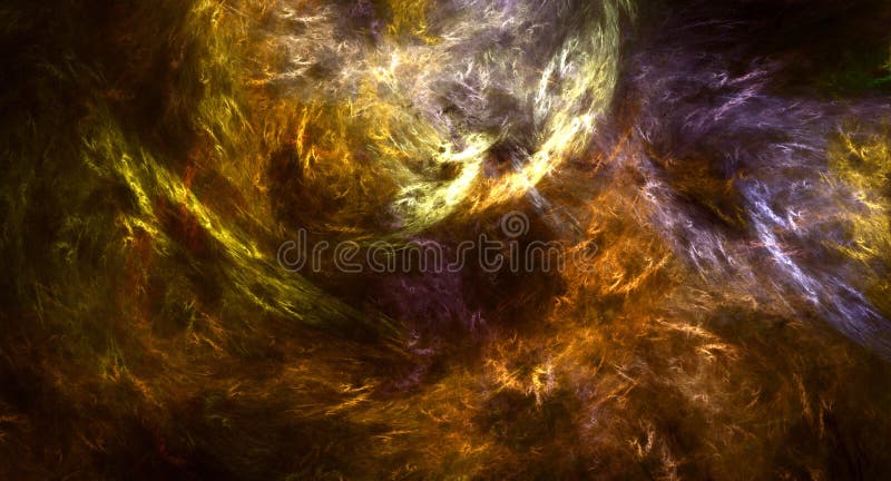 Kosmische fantasmagorie stock illustratie Kosmische fantasmagorie stock illustratie