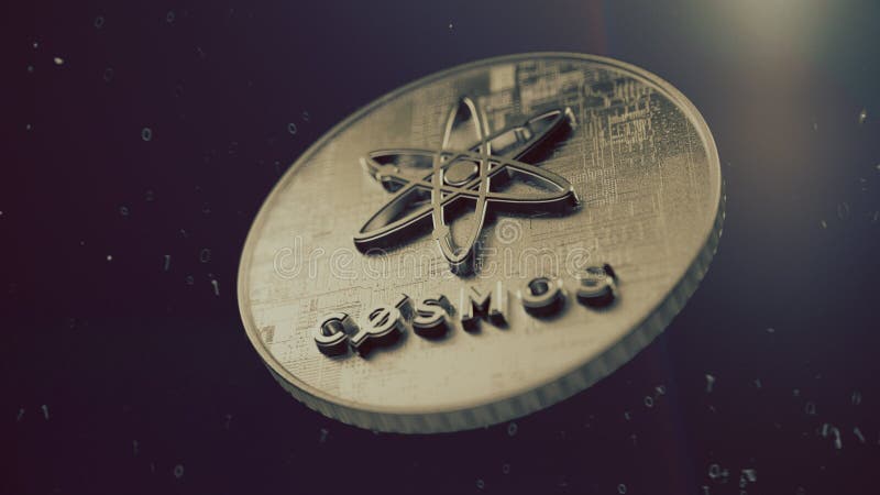 Kosmos ATOM cryptocurrency Symbol