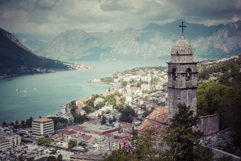Kotor, Montenegro Bucht von Kotor-Bucht ist eine von den schönsten stockbilder Kotor, Montenegro Bucht von Kotor-Bucht ist eine von den schönsten stockbilder