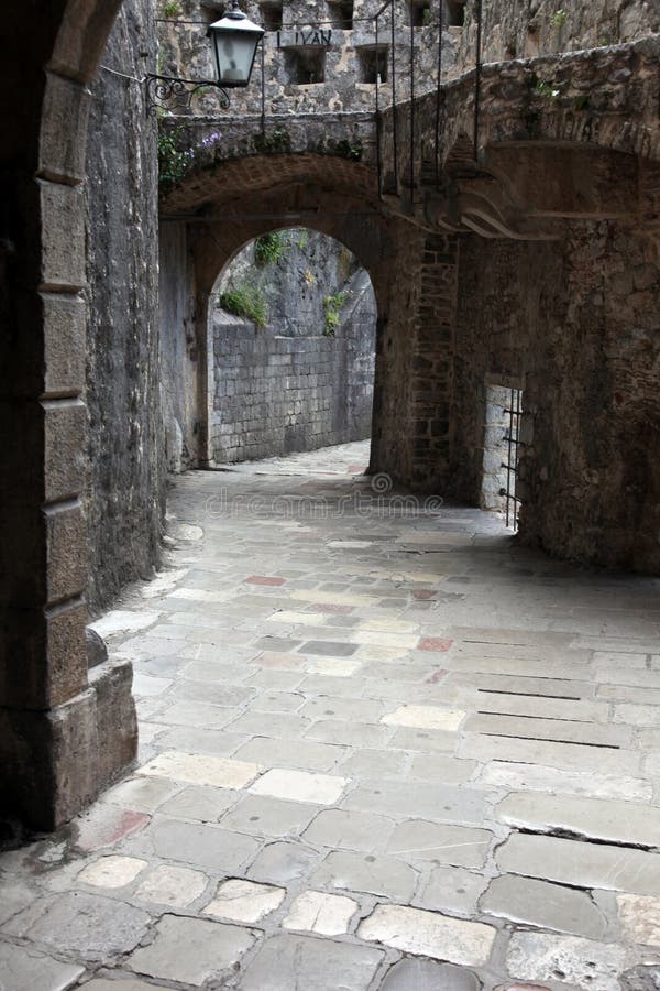 Kotor old town in Montenegro