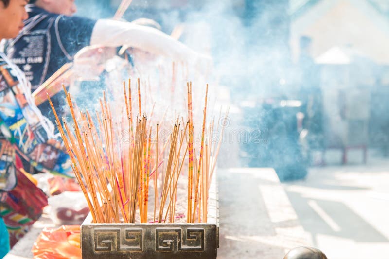 Kowloon, Гонконг - 11-ое декабря 2016: Wong Tai Sin Temple стоковые фотографии rf Kowloon, Гонконг - 11-ое декабря 2016: Wong Tai Sin Temple стоковые фотографии rf