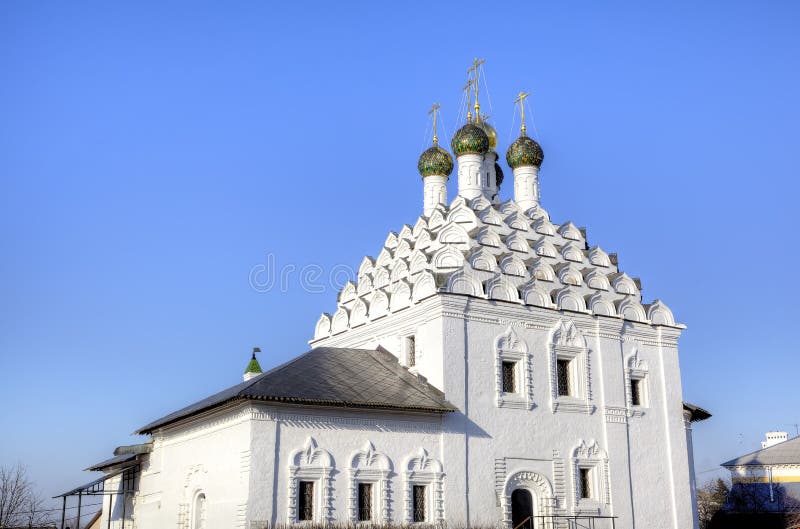 Kościół Nikola Posadsky (Rezurekcyjny kościół) obraz stock Kościół Nikola Posadsky (Rezurekcyjny kościół) obraz stock