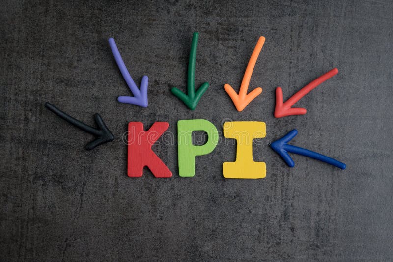 KPI, Key Point Indicator business target and goal management con royalty free stock photography KPI, Key Point Indicator business target and goal management con royalty free stock photography