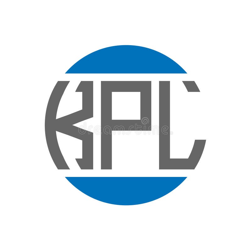 KPL Letter Logo Design on White Background. KPL Creative Initials