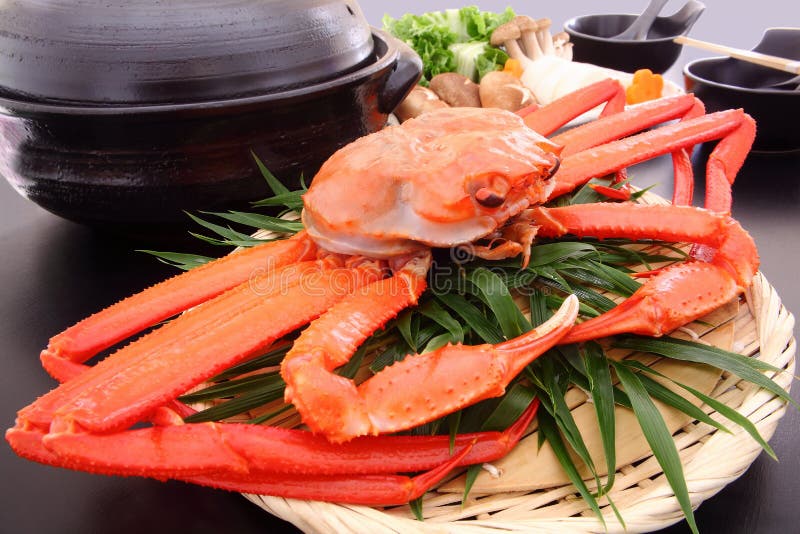 Krabben-und heißer Gemüsetopf