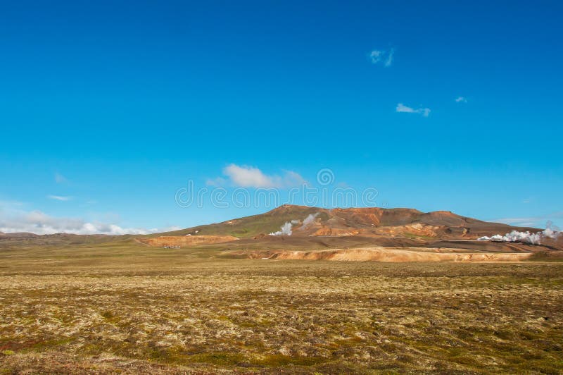 Krafla is a volcanic system with a diameter of approximately 20 kilometers situated in the region of Mývatn, north of Iceland. Krafla is a volcanic system with a diameter of approximately 20 kilometers situated in the region of Mývatn, north of Iceland.