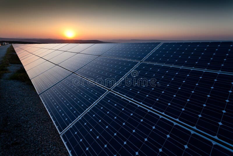 Kraftwerk unter Verwendung der auswechselbaren Solarenergie